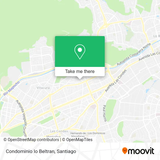 Condominio lo Beltran map
