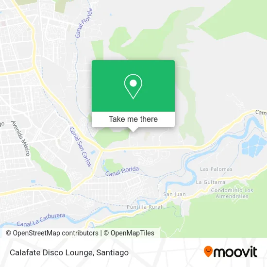 Calafate Disco Lounge map