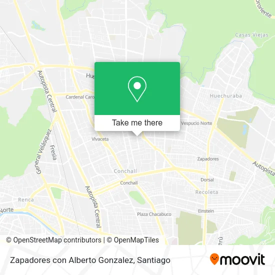 Zapadores con Alberto Gonzalez map