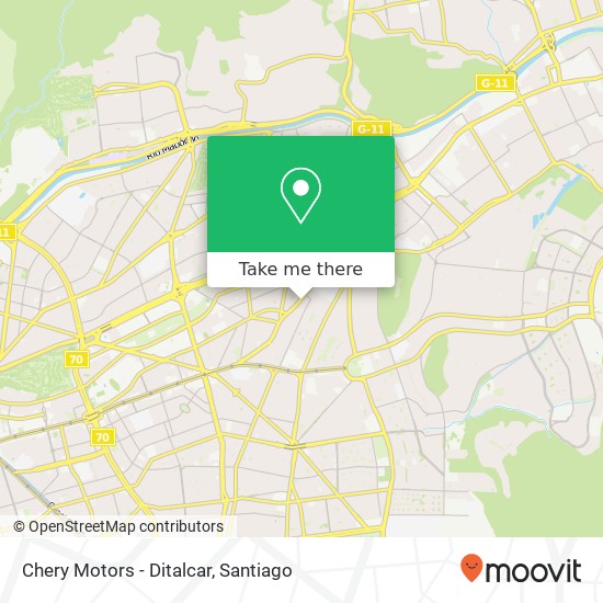 Chery Motors - Ditalcar map