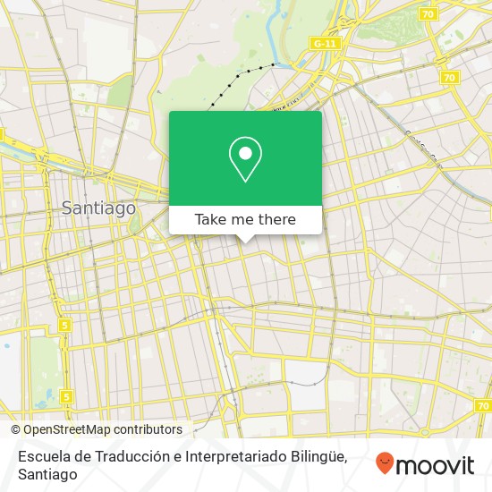 Escuela de Traducción e Interpretariado Bilingüe map