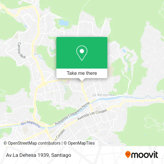 Av.La Dehesa 1939 map
