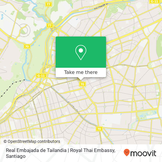 Real Embajada de Tailandia | Royal Thai Embassy map