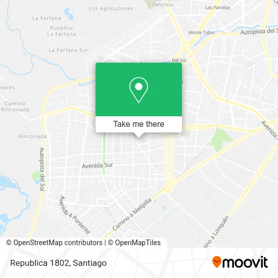 Republica 1802 map