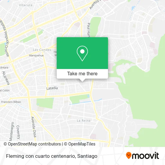 Fleming con cuarto centenario map