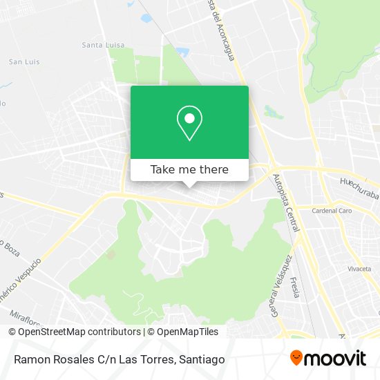 Ramon Rosales C/n Las Torres map