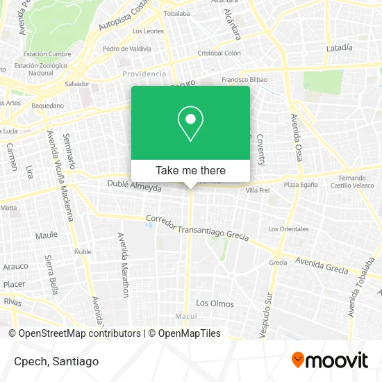 Cpech map