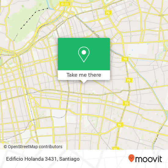 Edificio Holanda 3431 map