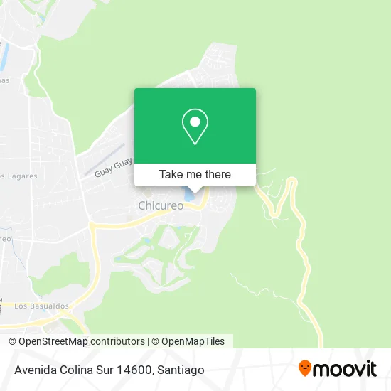 Avenida Colina Sur 14600 map