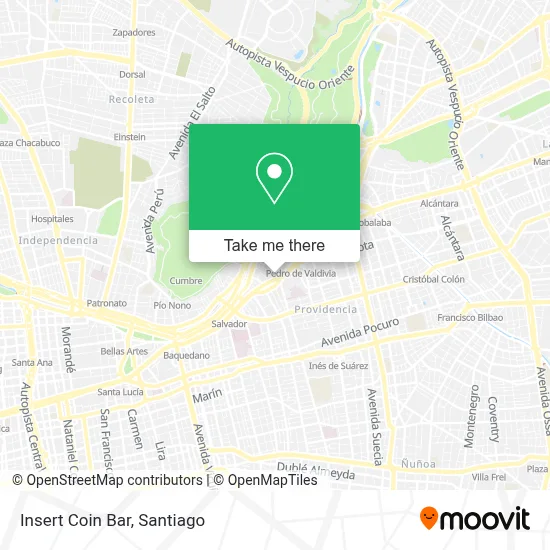 Insert Coin Bar map
