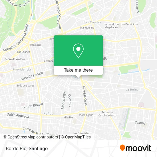 Borde Rio map