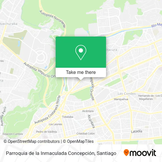 Mapa de Parroquia de la Inmaculada Concepción