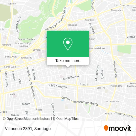 Villaseca 2391 map