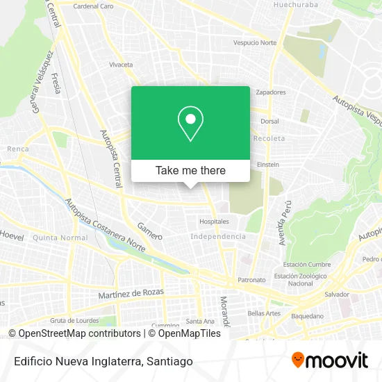Edificio Nueva Inglaterra map