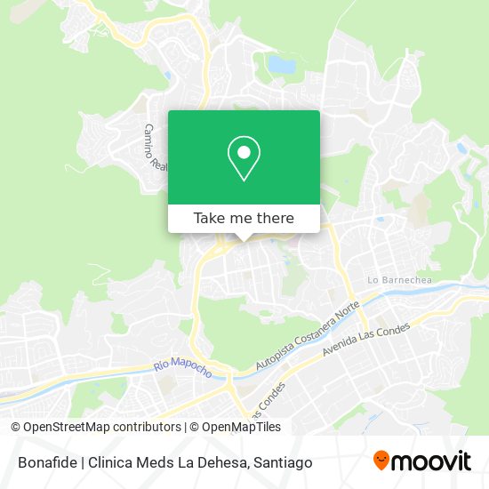 Bonafide | Clinica Meds La Dehesa map