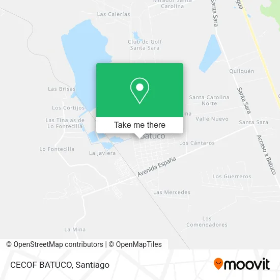 Mapa de CECOF BATUCO