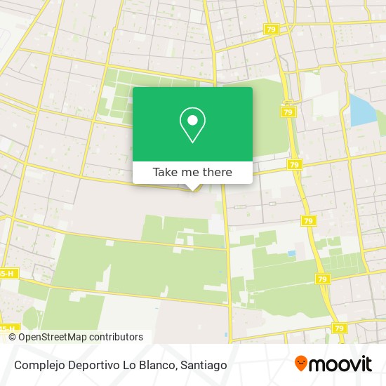 Complejo Deportivo Lo Blanco map