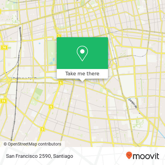 San Francisco 2590 map