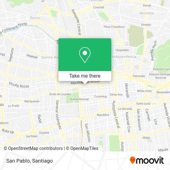 San Pablo map