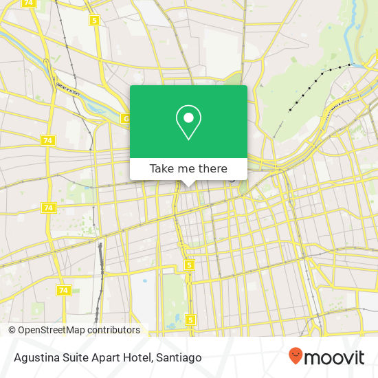 Agustina Suite Apart Hotel map