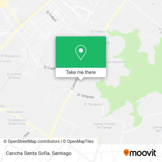 Cancha Santa Sofía map