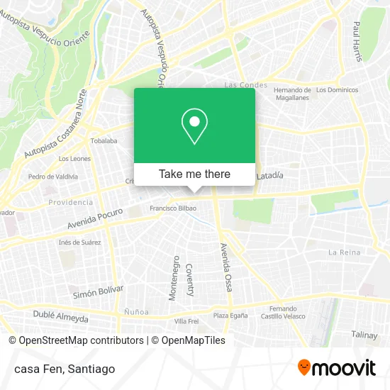 casa Fen map