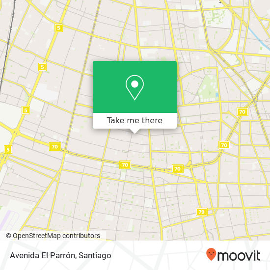 Avenida El Parrón map