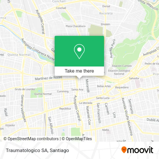 Traumatologico SA map