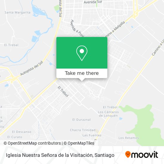 Iglesia Nuestra Señora de la Visitación map