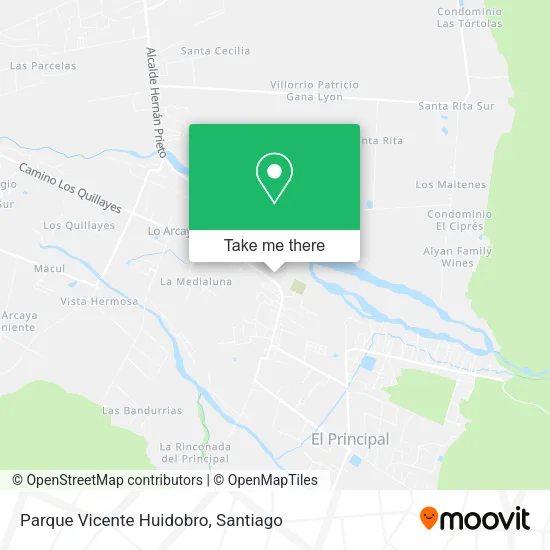Parque Vicente Huidobro map