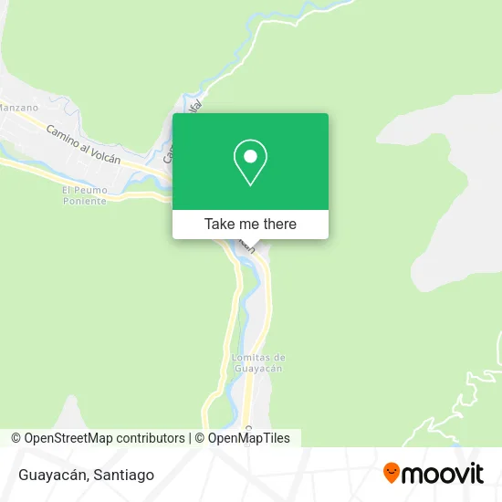 Guayacán map