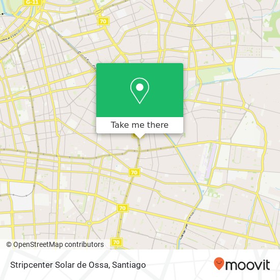 Stripcenter Solar de Ossa map