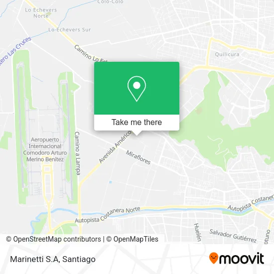 Marinetti S.A map