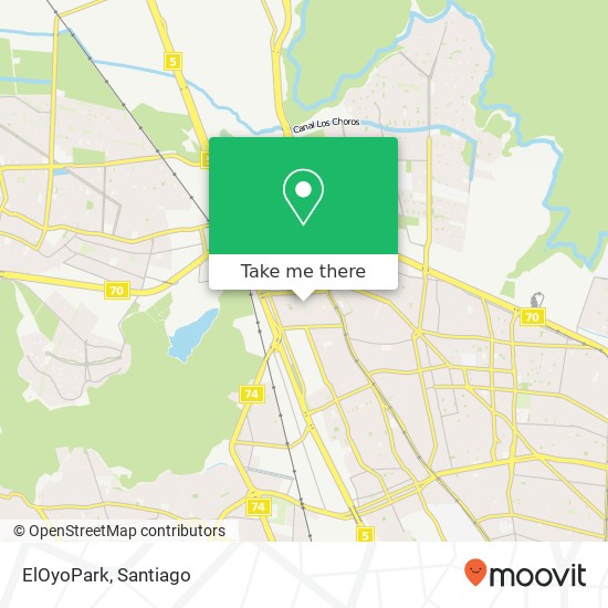 ElOyoPark map