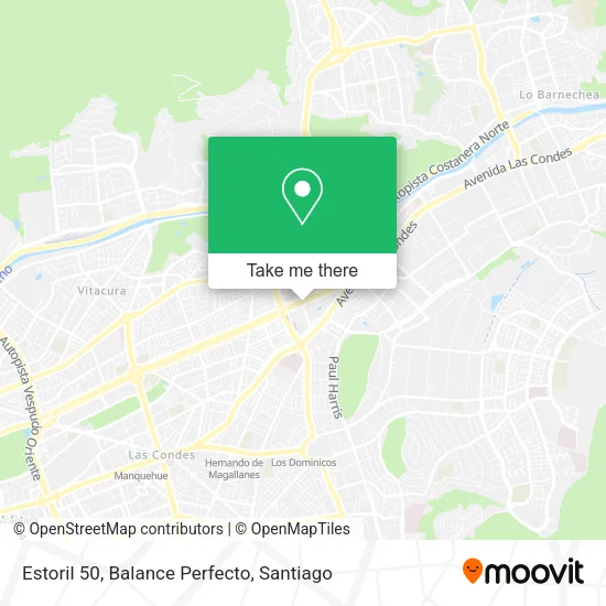 Estoril 50, Balance Perfecto map