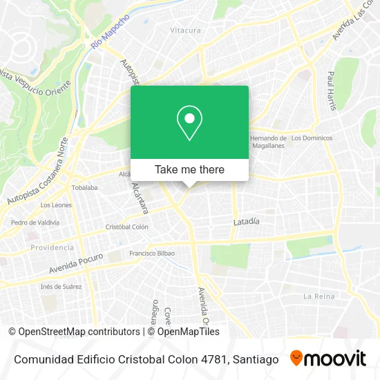 Comunidad Edificio Cristobal Colon 4781 map