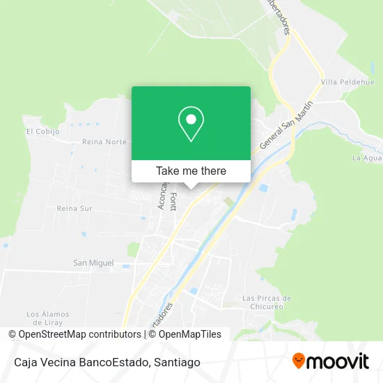 Caja Vecina BancoEstado map