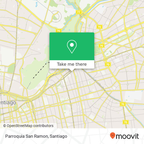 Parroquia San Ramon map