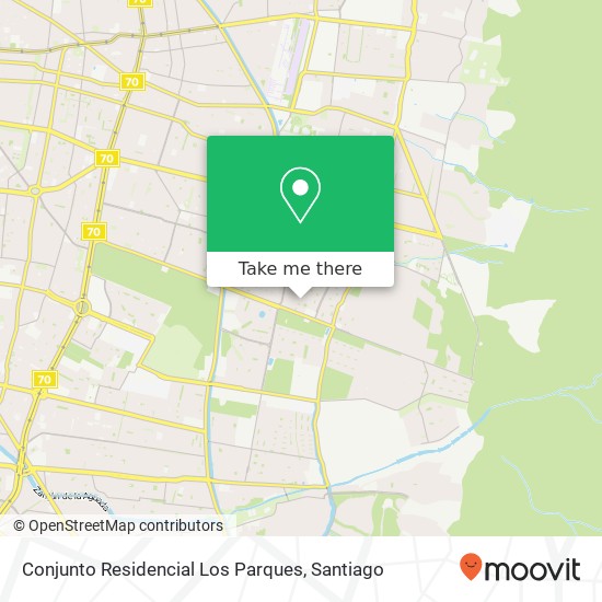 Conjunto Residencial Los Parques map