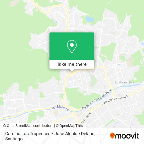 Camino Los Trapenses / Jose Alcalde Delano map