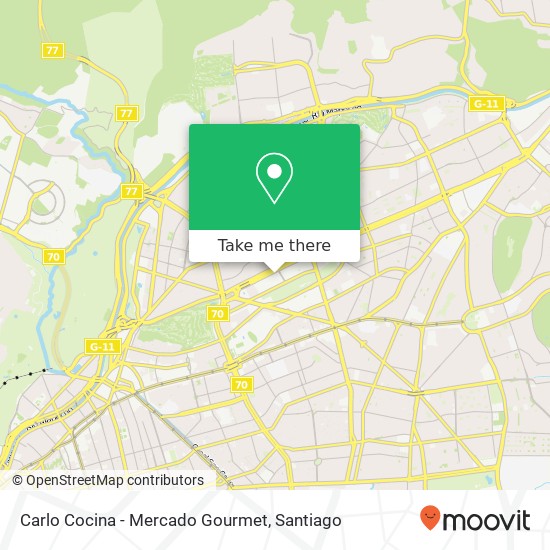 Carlo Cocina - Mercado Gourmet map