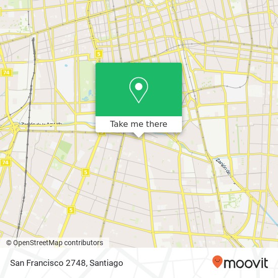 San Francisco 2748 map