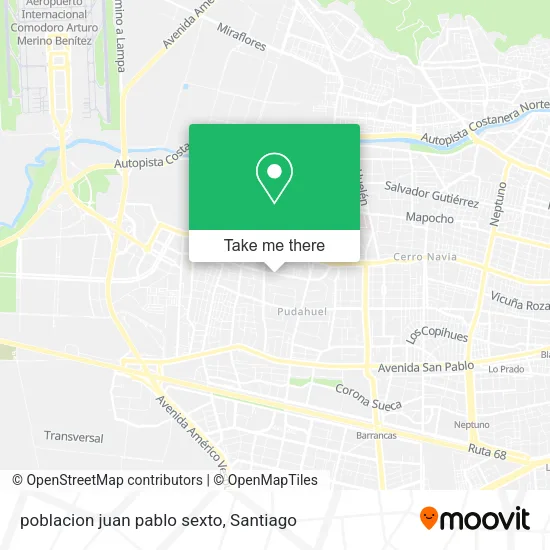 poblacion juan pablo sexto map
