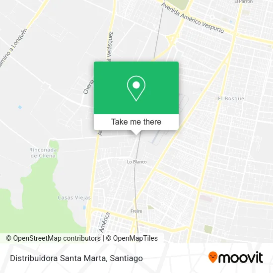 Distribuidora Santa Marta map