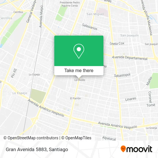 Gran Avenida 5883 map
