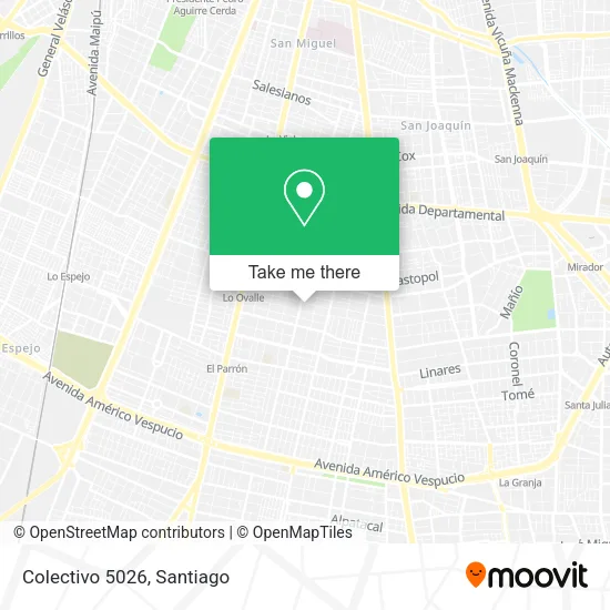 Colectivo 5026 map