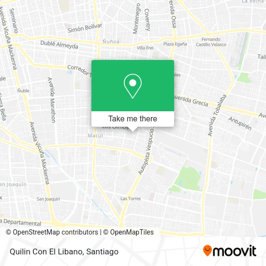 Quilin Con El Libano map