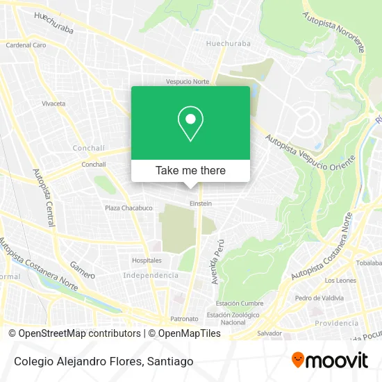 Colegio Alejandro Flores map