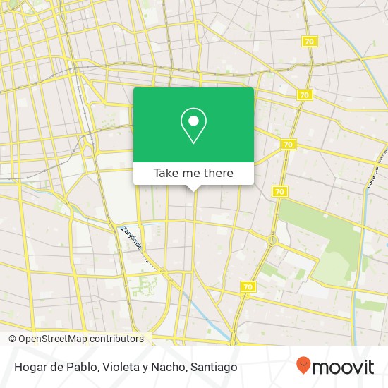 Hogar de Pablo, Violeta y Nacho map