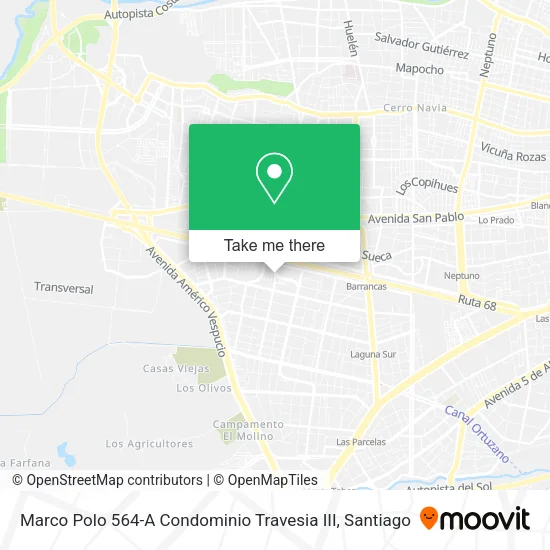 Marco Polo 564-A Condominio Travesia III map